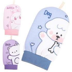 minkissy 3 Pièces Gants De Serviette De Bain Gant De Bain Bain/Douche Gommage Outils De Nettoyage Gants De Douche Glives Pour