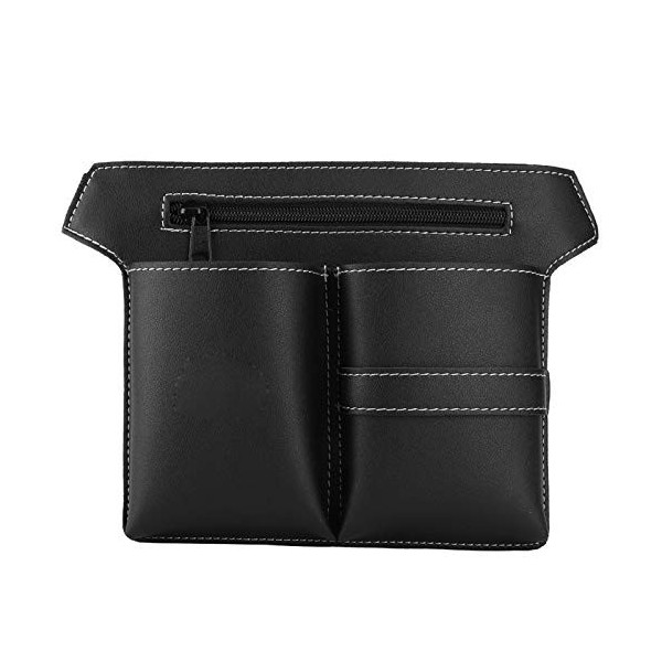 2 couleurs coiffeur barbier ciseaux Clips coiffure étui pochette étui sac en cuir PU Noir 