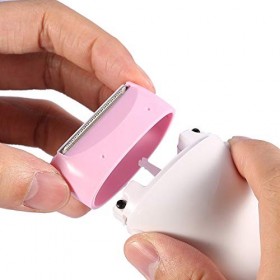 Rasoir électrique pour Femme, Rasoir Rechargeable épilateur Bras Jambe Aisselles Corps épilateur Tondeuse