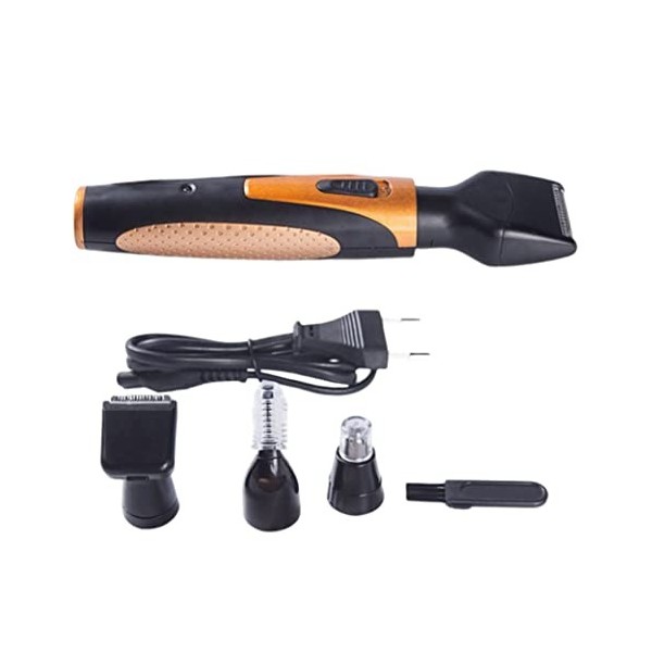 Kit de trimmer à nez doreille à nez électrique 4 en 1 trimmer de précision USB rechargeable poils du visage Rasoir Eyebrow B