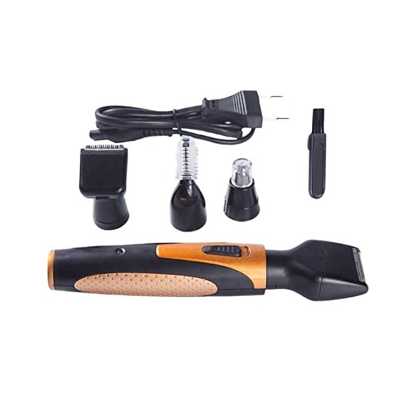 Kit de trimmer à nez doreille à nez électrique 4 en 1 trimmer de précision USB rechargeable poils du visage Rasoir Eyebrow B