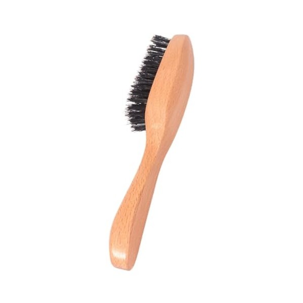 FOMIYES Brosse En Bois Brosses De Nettoyage Brosse À Barbe Avec Manche En Bois Brosse À Barbe Portable Poils Brosse À Barbe H