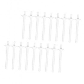 FOMIYES 60 Pièces De Cire Pour Poils De Nez Bâtons Applicateurs De Cire Pour Le Nez Bâtons De Taches Kits De Nettoyage Bâtons