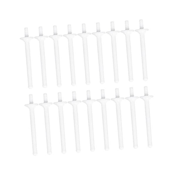 FOMIYES 60 Pièces De Cire Pour Poils De Nez Bâtons Applicateurs De Cire Pour Le Nez Bâtons De Taches Kits De Nettoyage Bâtons