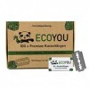 EcoYou - Lames de Rechange pour Rasoir Classique - Set 100 Lames, Lames de Rechange Inoxydable pour Rasoir, Parfait Cadeau Da