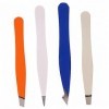 FRCOLOR Lot de 4 pinces à épiler pour hommes Costume pour hommes Kit de formation des sourcils Clips de cils Kit lié pour adu