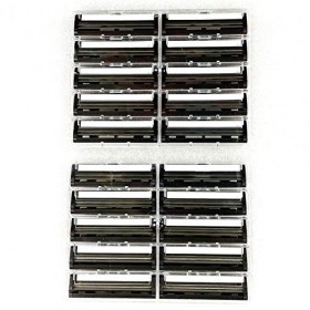 20 cartouches de rasoir taconiques à double lame, compatibles avec les rasoirs Gillette G2, Trac2, Trac II, Atra, Vector et C