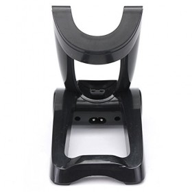 Bluelover Socle De Support pour Chargeur Pliable Noir pour Philips Rasoir Série Rq