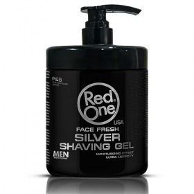 Red One à raser Silver transparent pour barbe et contour - 1000 ML