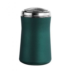 RTcald Rasoir électrique Lavable Au Format De Poche, Rasoir Automatique Portable pour Hommes, Mini Tondeuse à Rasoir Imperméa