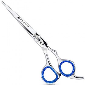 Mehrox Ciseaux de coiffure professionnels de 16,5 cm pour coupe de cheveux en acier inoxydable Ciseaux de coupe de cheveux po