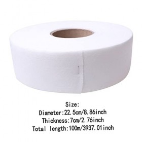 Rouleau De Papier Ciré Pour Épilation Tissu Non Tissé Jetable Bande De Cire Rouleau Dépilation Bandes De Cire 100m Pour Le V