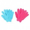 POPETPOP 8 Pièces Gants De Gommage De Bain Coussin Exfoliant De Bain Gommage Corporel Serviette Exfoliante Gant De Bain Exfol