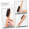 FRCOLOR Brosses De Nettoyage Brosse En Bois Brosse À Barbe Avec Manche En Bois Brosse De Toilettage À Barbe Avec Manche En Bo