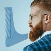 Outil de Mise en Forme de Barbe 8 en 1 – Lignes Parfaites, Facile à Utiliser, Modèle en Forme de L, Sûr et Durable – Fonction