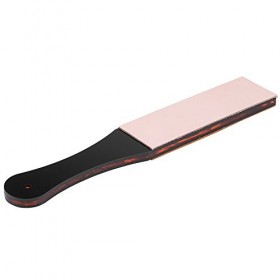 Cuir Strop pour rasoir droit, planche à aiguiser pour rasoir manuel, double taille, cuir, cuir, taille-crayon/ceinture de séc