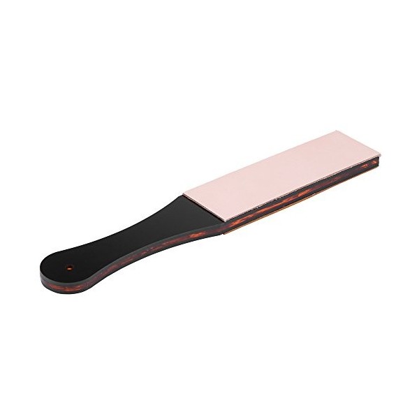 Cuir Strop pour rasoir droit, planche à aiguiser pour rasoir manuel, double taille, cuir, cuir, taille-crayon/ceinture de séc