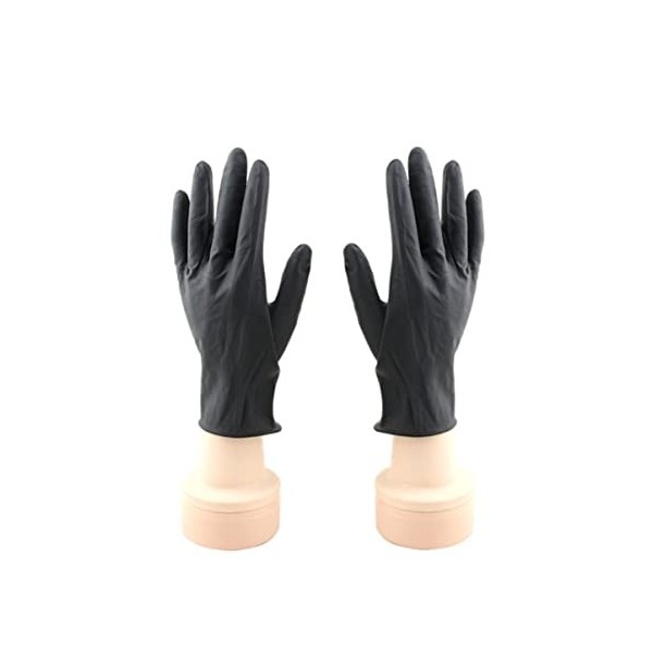 IFANLANDOR 10 Pièces Gants De Coloration De Cheveux Gants De Coiffeur Pour Femmes Pour Gants En Latex Réutilisables Gants De 