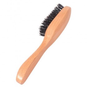 FOMIYES Brosse En Bois Brosse À Barbe Avec Manche En Bois Brosse De Toilettage À Barbe Avec Manche En Bois Poils Brosse À Bar