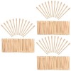 Beavorty 1000 Pièces Spatule Abaisse-Langue Bâtons De Cire Applicateurs De Cire En Bois Bâtons Applicateurs De Cire Bâtons De