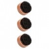 FOMIYES 3 Pièces Petite Brosse À Barbe Peignes À Barbe Brosse À Barbe Durable Brosse À Barbe Portable Brosse À Cheveux Portab