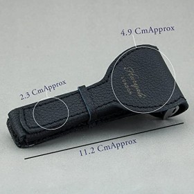 Haryali London - Etui de protection 100% cuir pour rasoir Rasage et Épilation