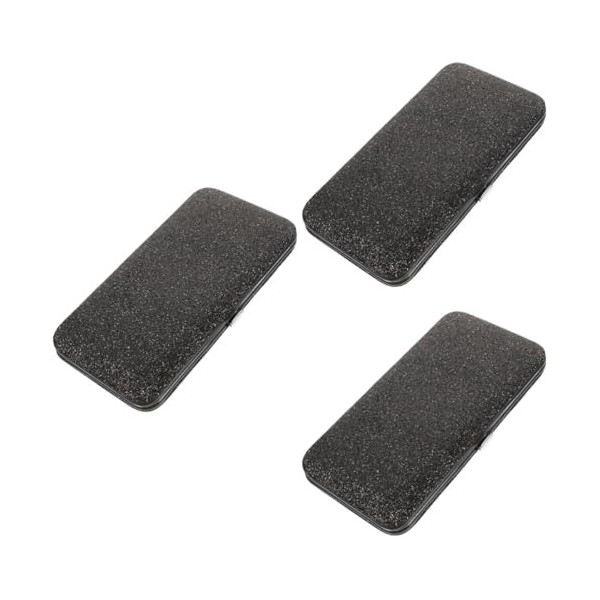 FOMIYES 3Pcs Boîte Pince À Épiler Sac De Rangement Conteneur De Cils Extension De Cils Pince À Épiler Cils Pince À Épiler De 