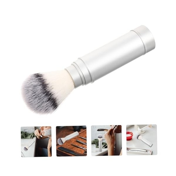 minkissy Brosse de rasage à barbe pour homme, brosse de rasage pour homme, brosse de rasage pour homme, brosse de rasage pour