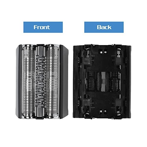 Pièce De Rechange pour Rasoir Serie 5 S5,Tete de Rasoir 52B Easyshave Grille Rasoir électrique Compatible avec les Rasoirs Br