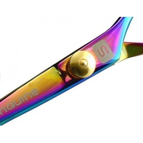 Ciseaux pour tailler la barbe et la moustache - Très tranchants - En titane - 12,7&nbsp;cm