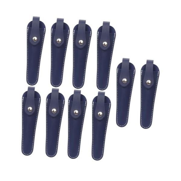 POPETPOP 8 Pièces Ensemble De Ciseaux De Coiffure Organisateurs De Coiffeur Protecteurs De Couverture De Ciseaux Étuis À Cise