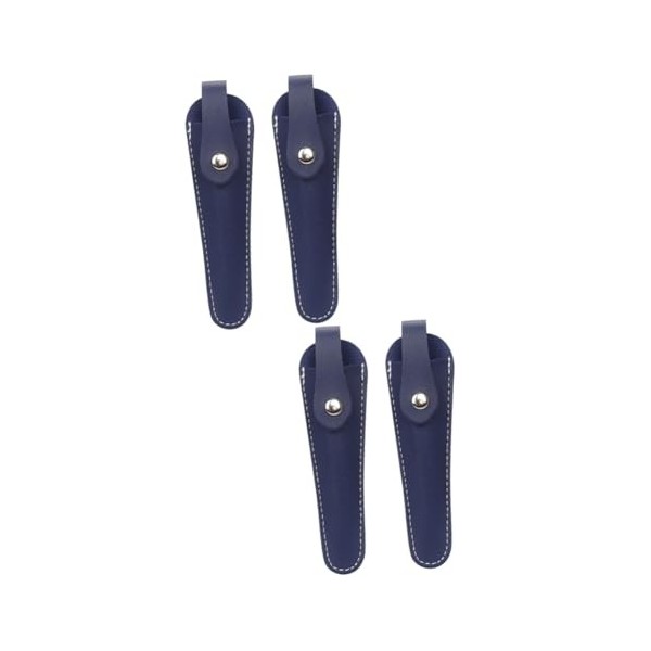 POPETPOP 8 Pièces Ensemble De Ciseaux De Coiffure Organisateurs De Coiffeur Protecteurs De Couverture De Ciseaux Étuis À Cise