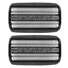 Balawin 2X Écran En Aluminium de Remplacement + Cadre pour Rasoir/Rasoir Series3 310 31B 5000/6000 350 360 380 5312 5485