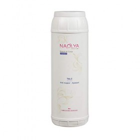 Naolya Talc - Adapté à Tout Type de Peau - Permet une Meilleure Adhésion de la Cire - Apaise les Rougeurs - 100% naturel - Sa