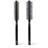 vinsk® Brosse à Barbe S | Brosse ronde pour barbe et cheveux | Brosse à cheveux petite et ronde avec 152 poils | Brosse à bar