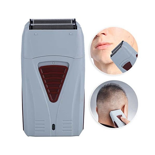 Tondeuse à Barbe pour Hommes, Tondeuse à Cheveux électrique Rechargeable pour Hommes Rasoirs à Double Tête Tondeuse à Cheveux