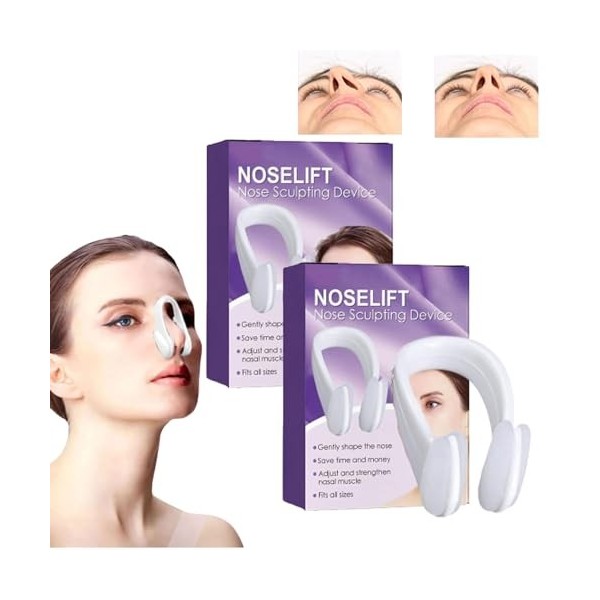 Biancat Nosanova Nose Sculpting Device, Nose Shaper Lifter, Nose up Lifting Shaper Clip Clipper, Nose Sculpting Device - Nose