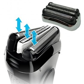 Balawin 2X Tête de Rasoir électrique de Remplacement pour 21S Série 3 300S 301S 310S 320S 330S 340S 360S 380S 3000S 3010S Piè