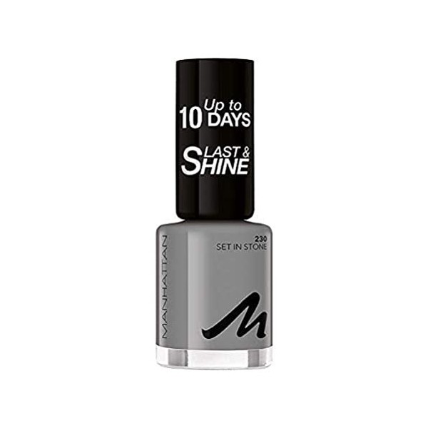 Manhattan Last & Shine N° 230 Set de vernis à ongles en pierre 10 ml