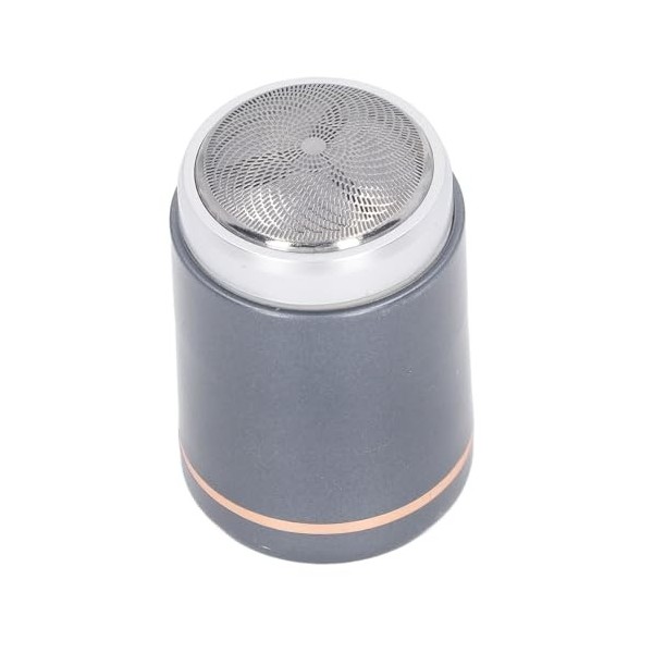 Tondeuse à Barbe électrique, Mini Tondeuse à Barbe de Poche, Chargement USB, Faible Bruit, 6000 TR/Min, Rasoir à Barbe électr