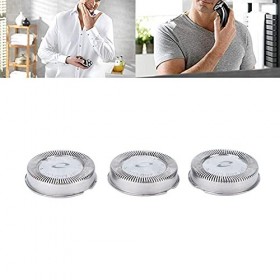 Natudeco 3 pièces rasoir tête de coupe tête de rasoir électrique remplacement tête de rasoir pièces de tête adaptées pour HQ3
