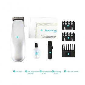 AMOYER Mini Portable Barbe À Faible Bruit Électrique Professionnel Tondeuse À Cutting Machine Barbe Barber Rasoir pour Les Ch