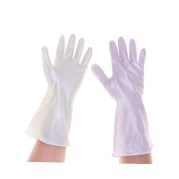 ULTECHNOVO 3 Paires De Gants De Vaisselle En Silicone Gants De Vaisselle Élastiques Gants De Vaisselle Clairs Gants De Teintu