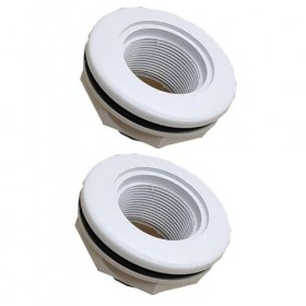 Lot de 2 connecteurs de tuyau de piscine de 3,8 cm pour piscine SP1023 - Raccord dentrée de retour sans fuite - Bouchon de b