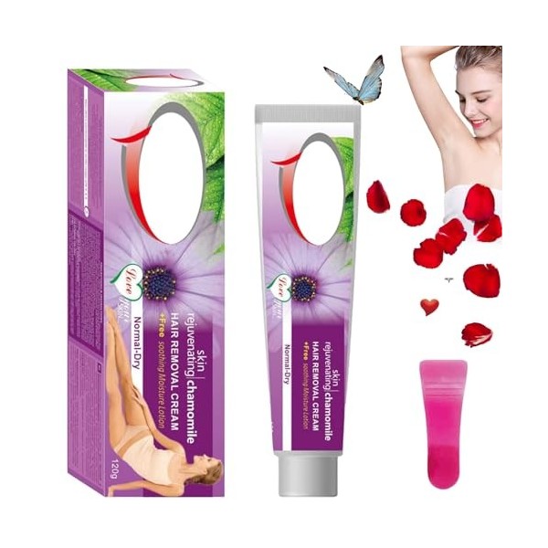 Qia Hair Removal Cream, Qia Hair Removal Cream for Men and Women, Boen Crema Depiladora De Fresa, Remove Hair on Arms, Armpit