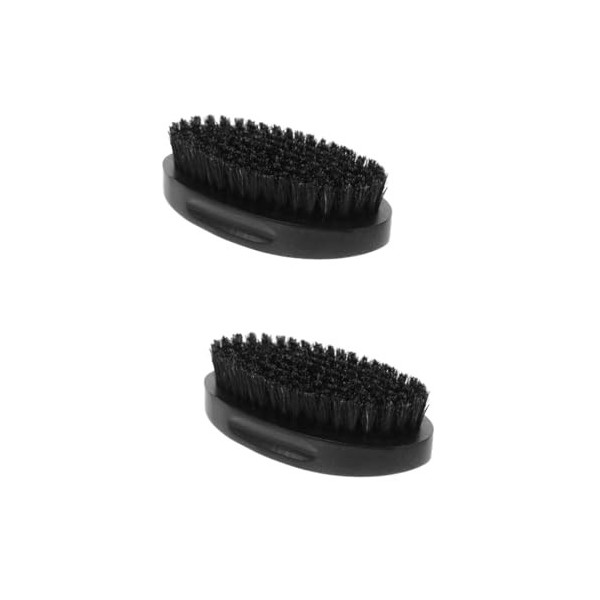 FOMIYES 2 Pièces Brosse De Coiffure Blaireaux Pour Hommes Hommes Blaireau Peigne De Coiffure Brosse À Barbe Chauffée Brosse À