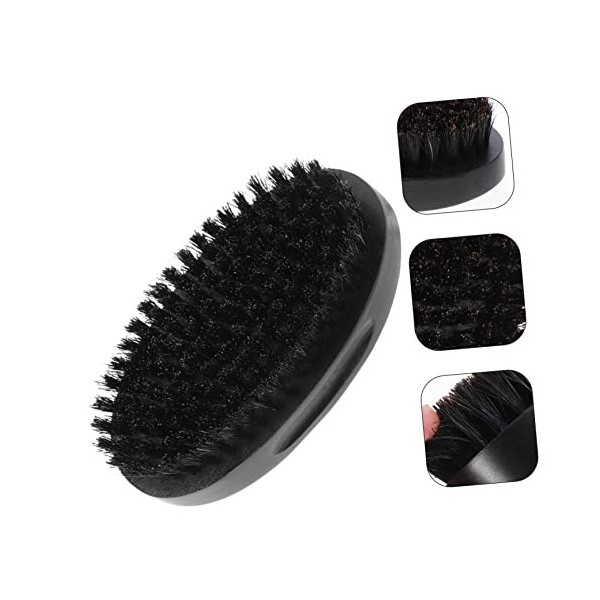 FOMIYES 2 Pièces Brosse De Coiffure Blaireaux Pour Hommes Hommes Blaireau Peigne De Coiffure Brosse À Barbe Chauffée Brosse À