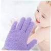 FOMIYES 20 Pièces Gants De Bain À Cinq Doigts Gants De Luffa De Bain Pour La Protection Solaire Pour Les Femmes Gommage Du Vi