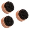 FOMIYES 3 Pièces Brosse À Cheveux En Bois Brosse À Cheveux Portable Brosse À Barbe De Voyage Brosse À Cheveux Peigne Accessoi