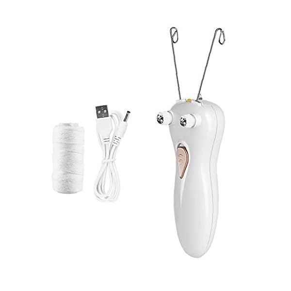 Sacial Hair Remover Rechargeable Filetage de coton Epilateur Shaver Machine Beauty Machine Produits de soin de la peau